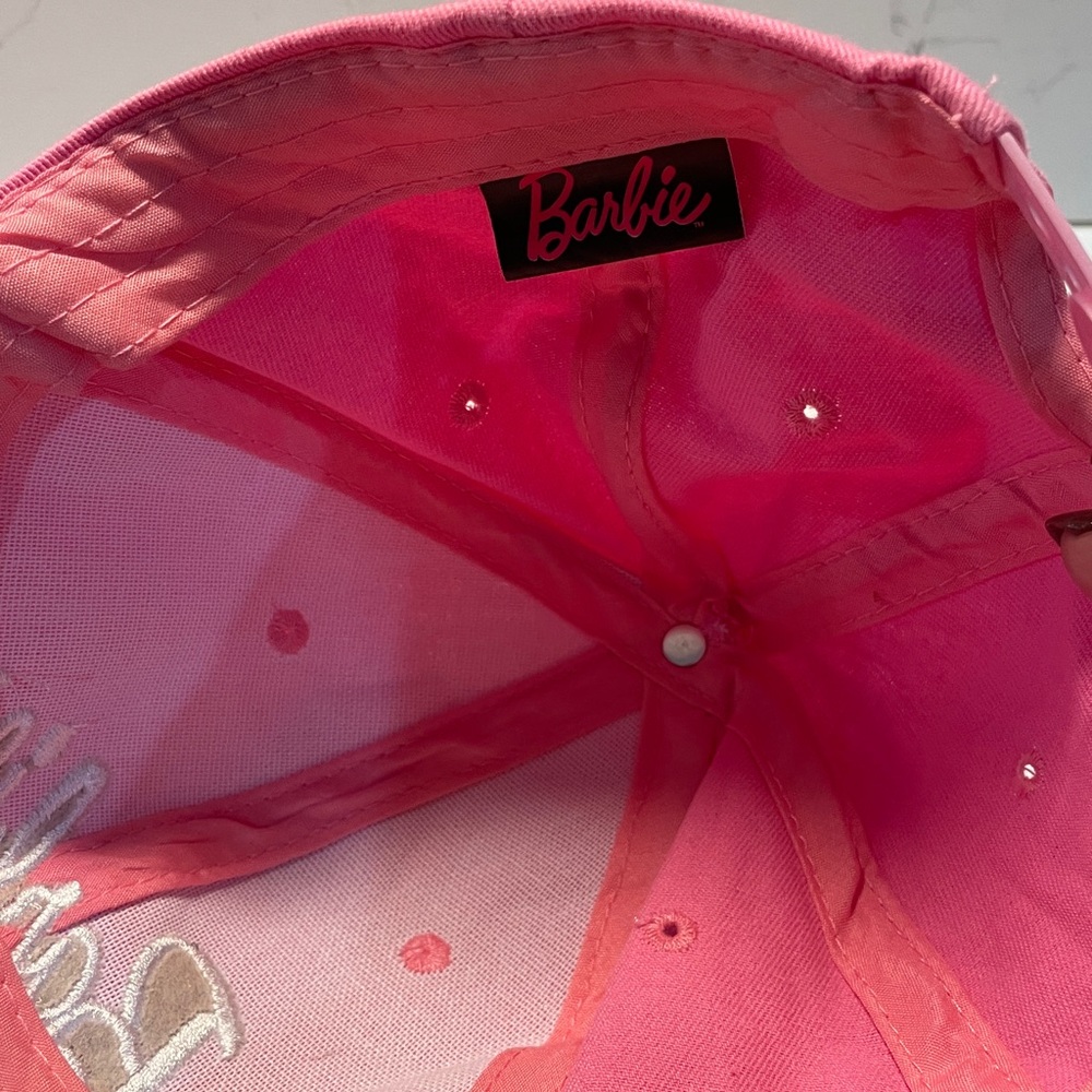Barbie Pink Embroidered Hat - Picture 3 of 5